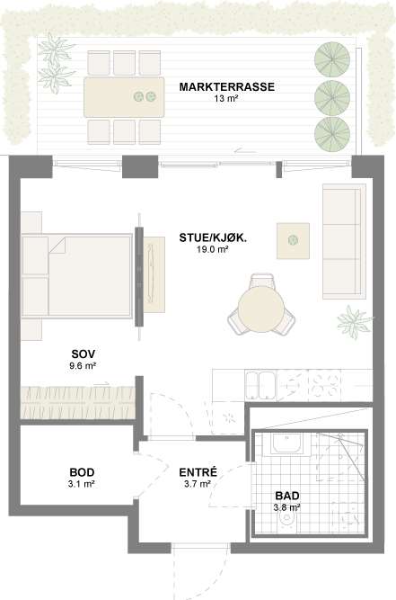 Plantegning 1
